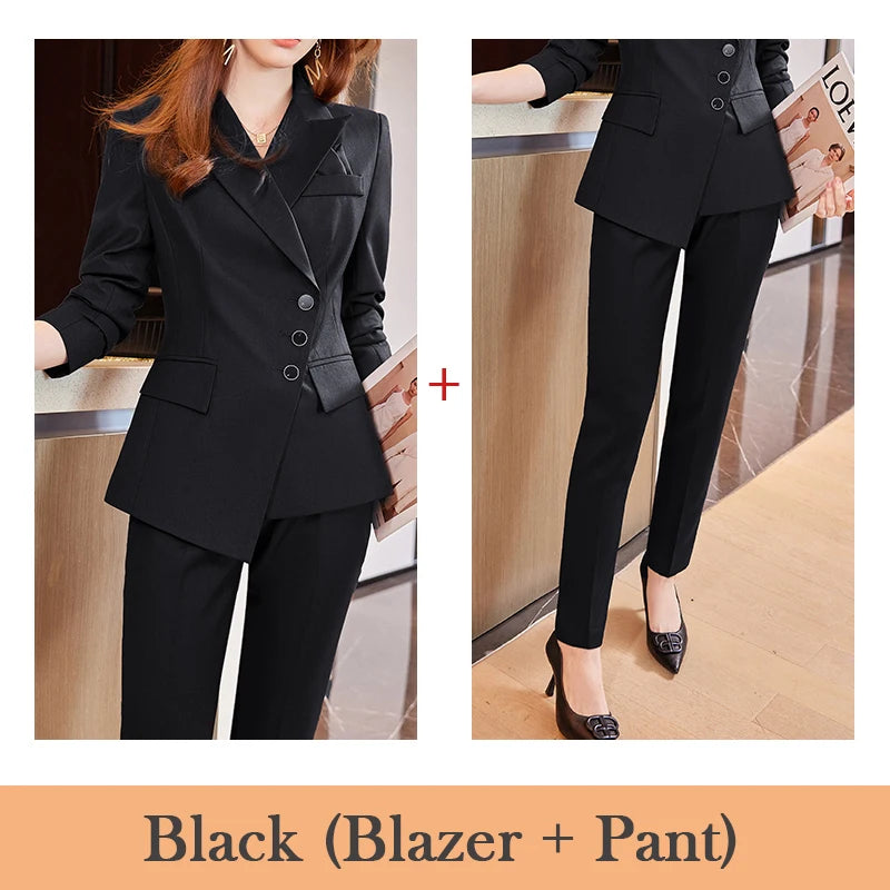 2 Piece Suit Women Blazer