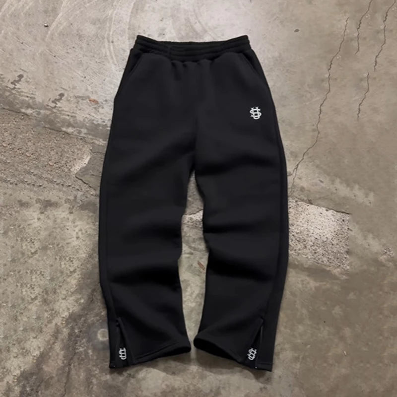 Casual Zipper Sweatpants