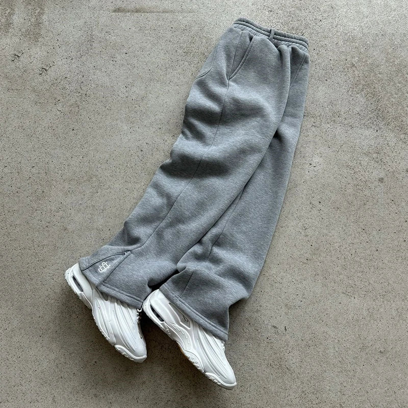 Casual Zipper Sweatpants