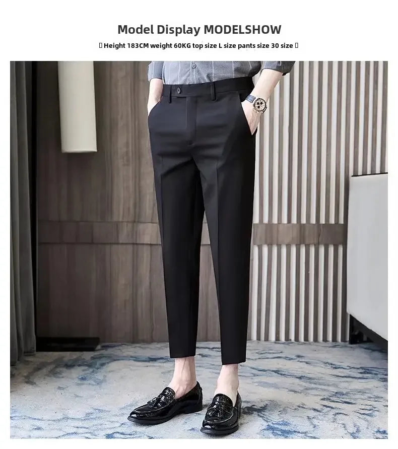 Fashionable Cropped Pants For Men