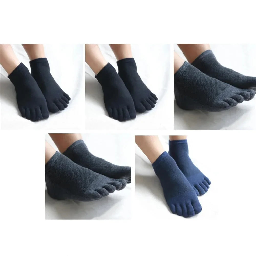 5 Pairs - Five Fingers Socks Men
