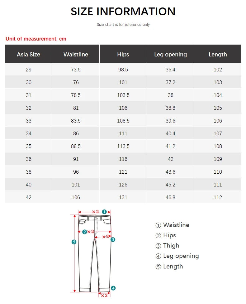 Men's Straight Jeans