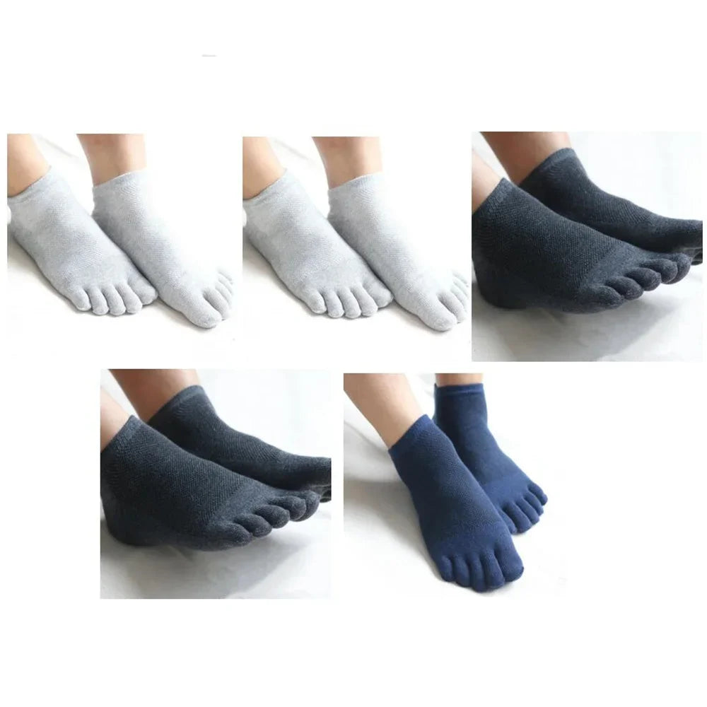 5 Pairs - Five Fingers Socks Men