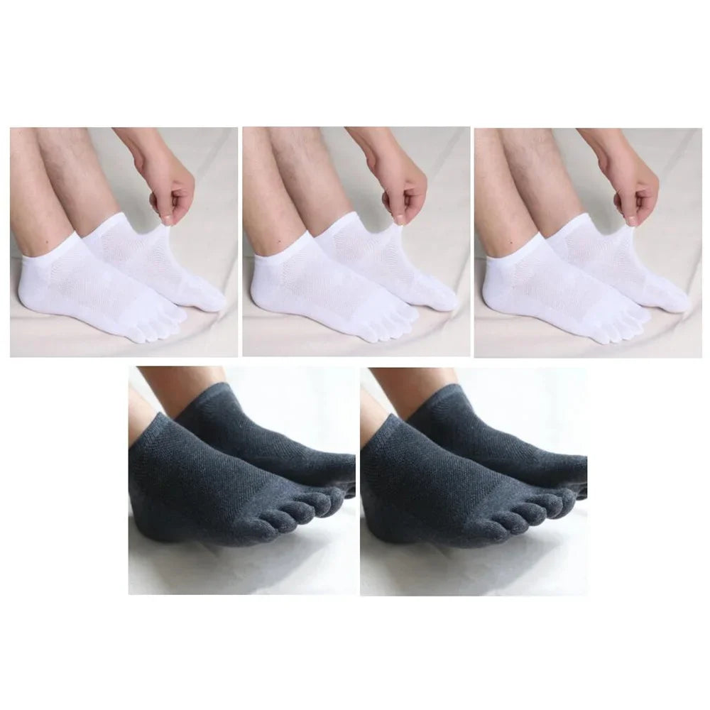 5 Pairs - Five Fingers Socks Men