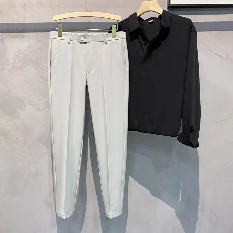 Fashionable Cropped Pants For Men