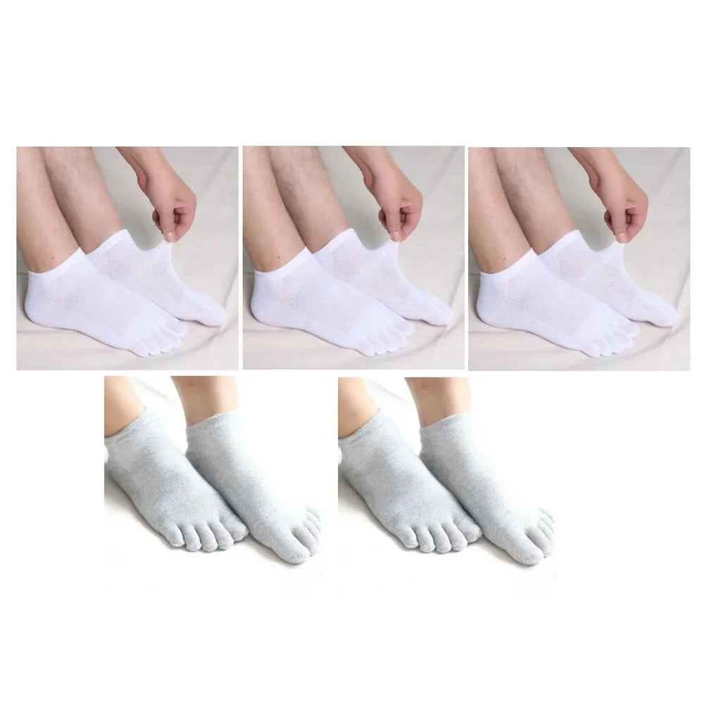 5 Pairs - Five Fingers Socks Men