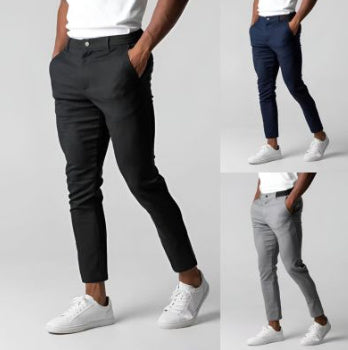 Pants - Comfortable Elegant Slim Fit Men's Pants