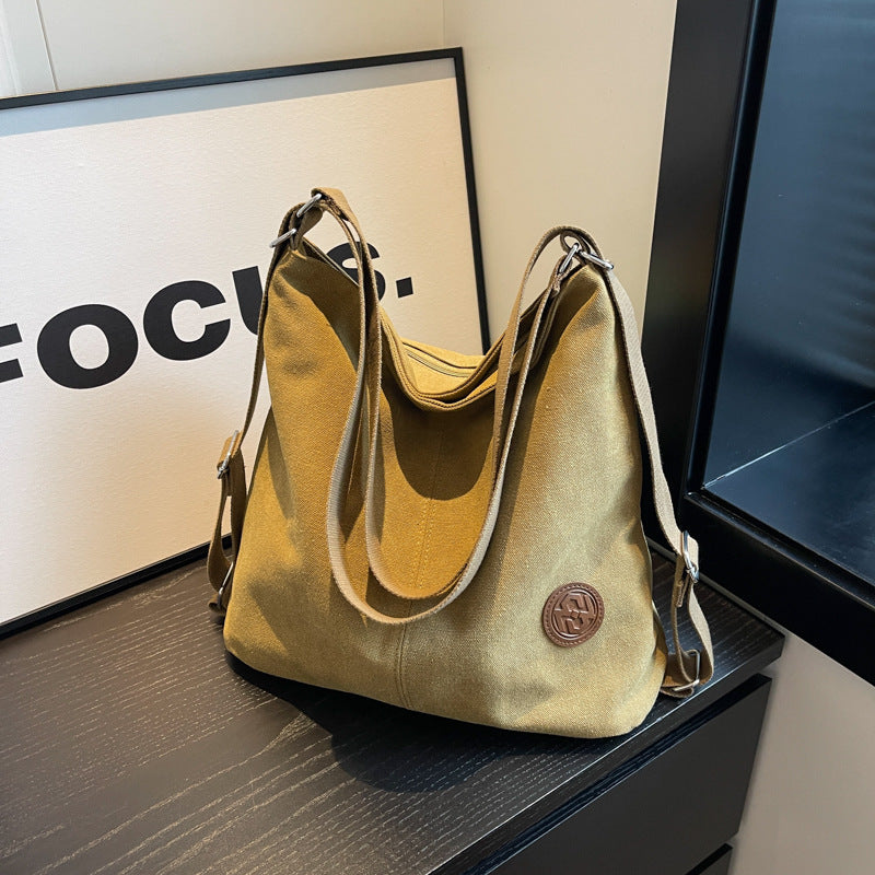 Women's Canvas Shoulder Bag