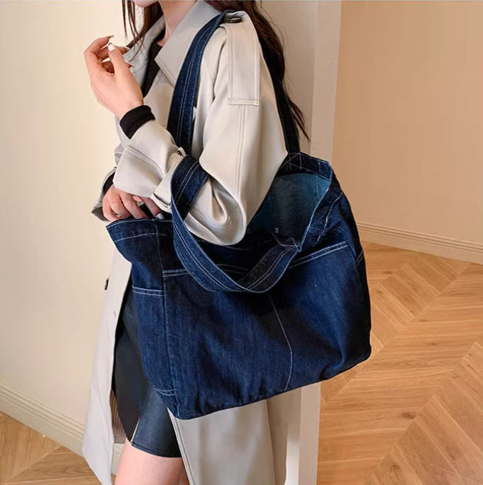 Denim Shoulder Bag