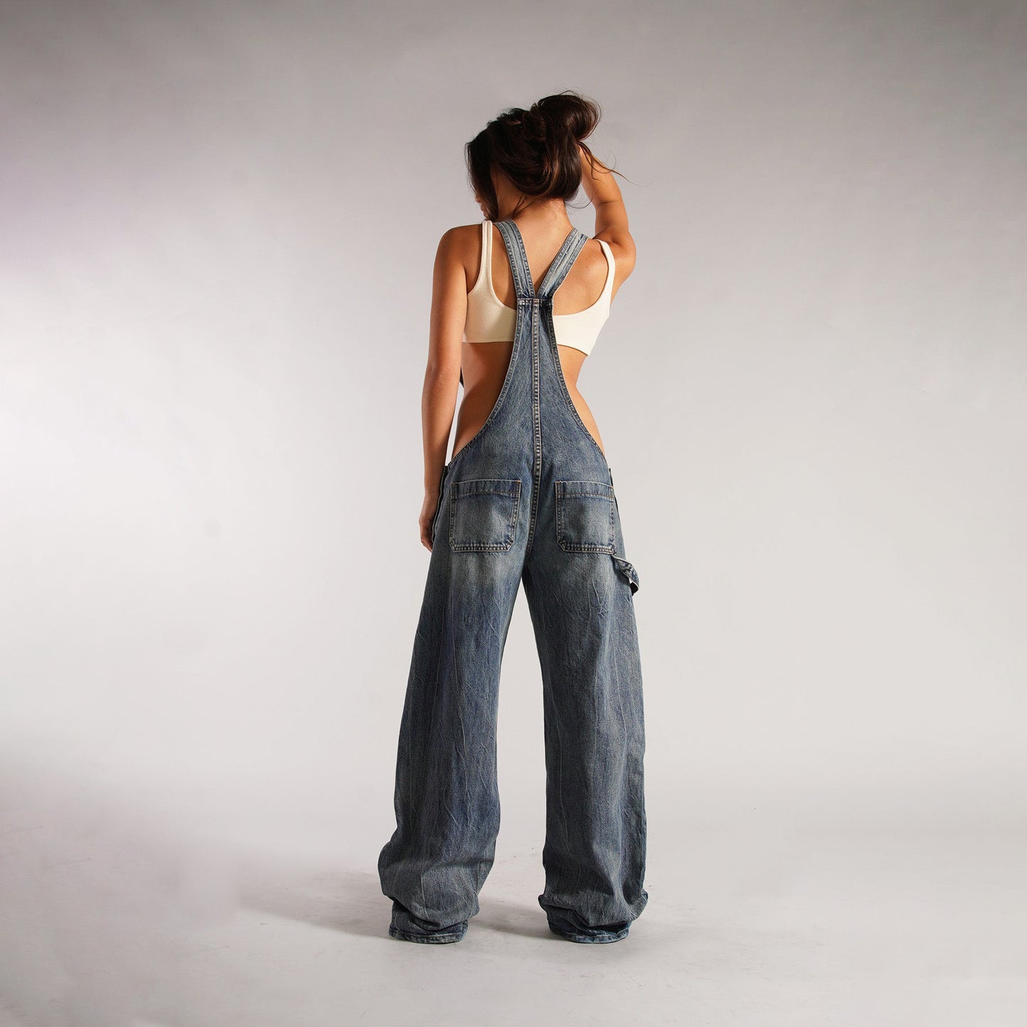 Y2K Zipper Denim Jeans
