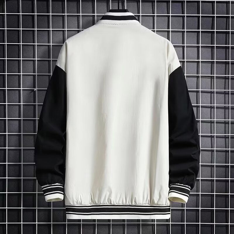 Men's Baseball Jacket with Letter Number
