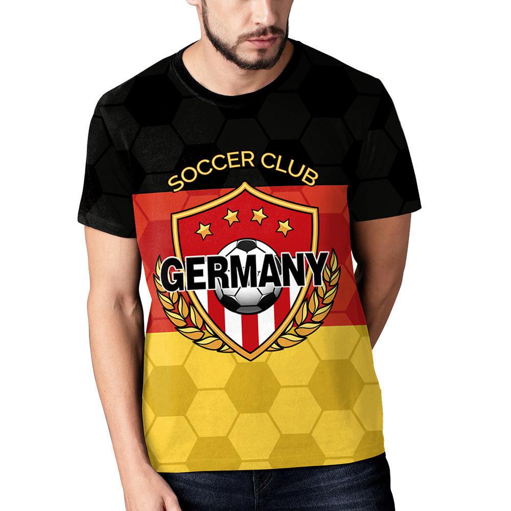 Soccer 3D Printed Short Sleeve