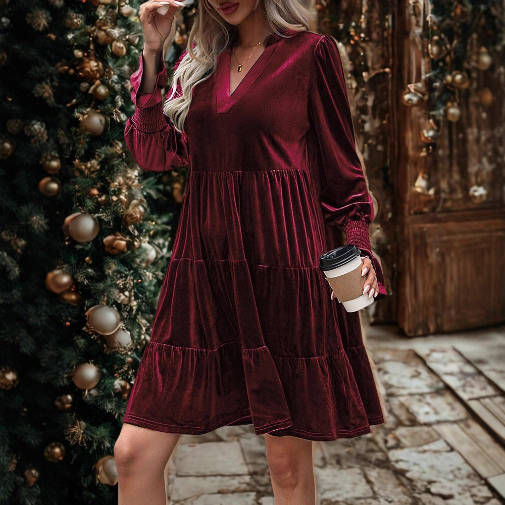 Christmas Skirt Velvet