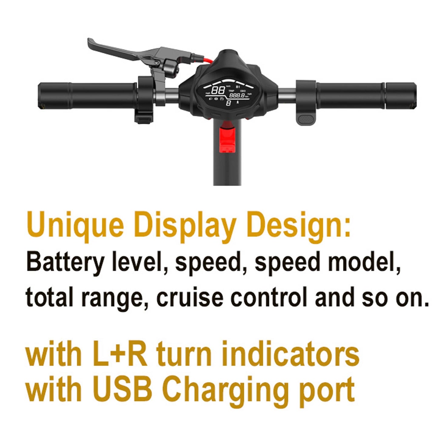 Electric Scooter 36V 7.5AH 350W