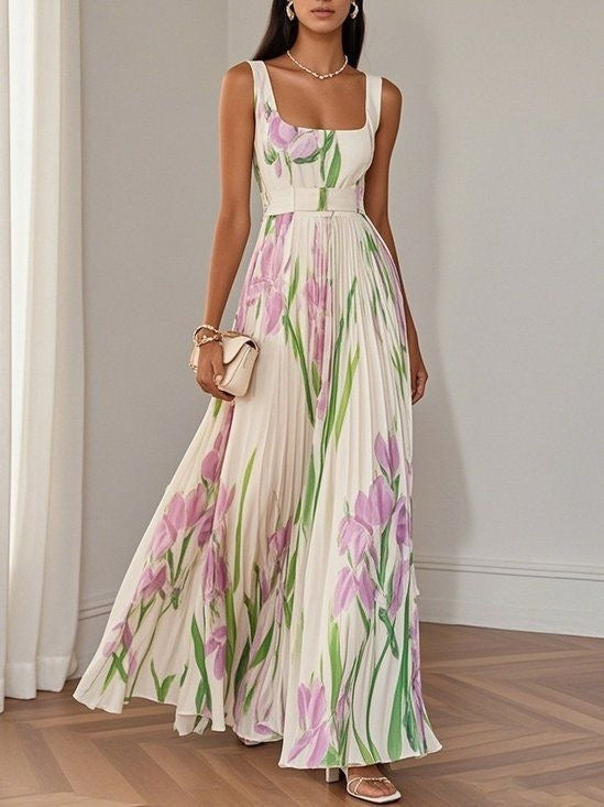 Floral Print Summer Dress