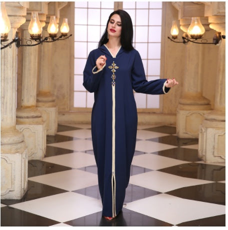 Beaded Eastern Robe Dress