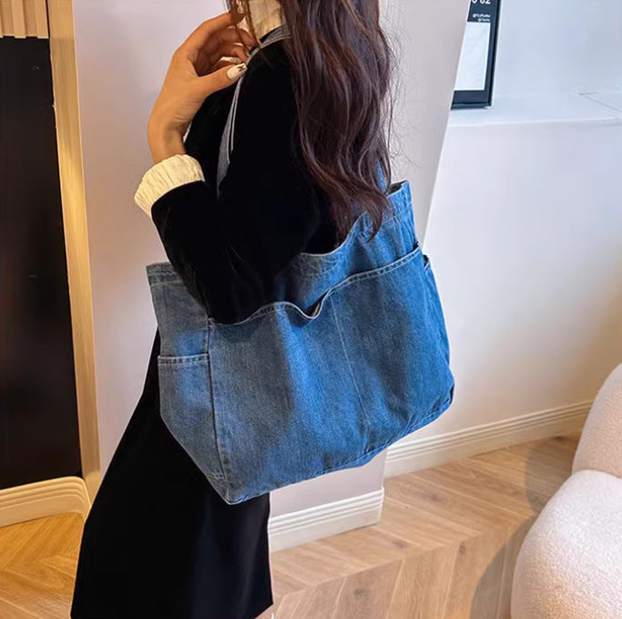 Denim Shoulder Bag