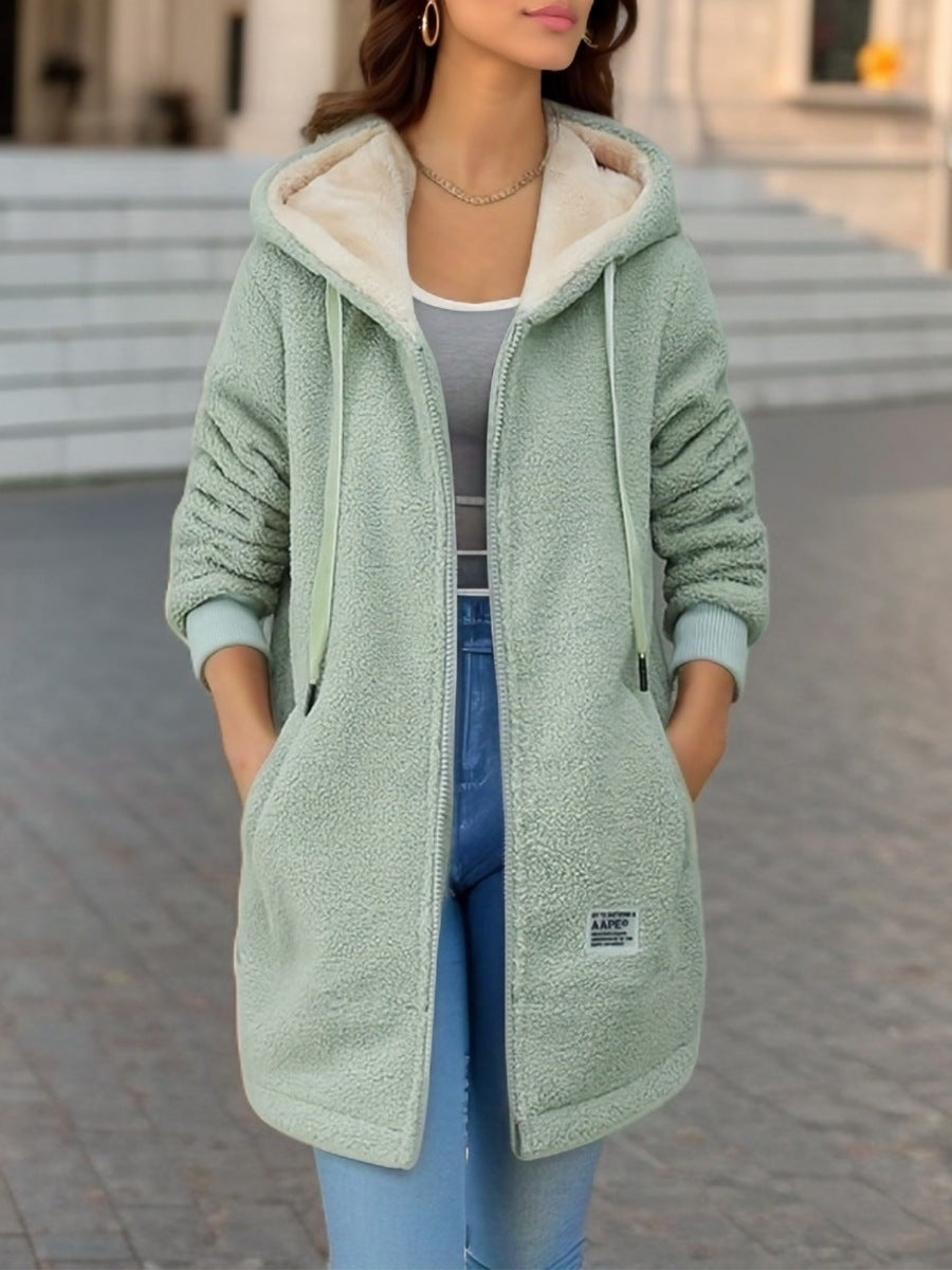 Hooded Jacket Winter Fleece