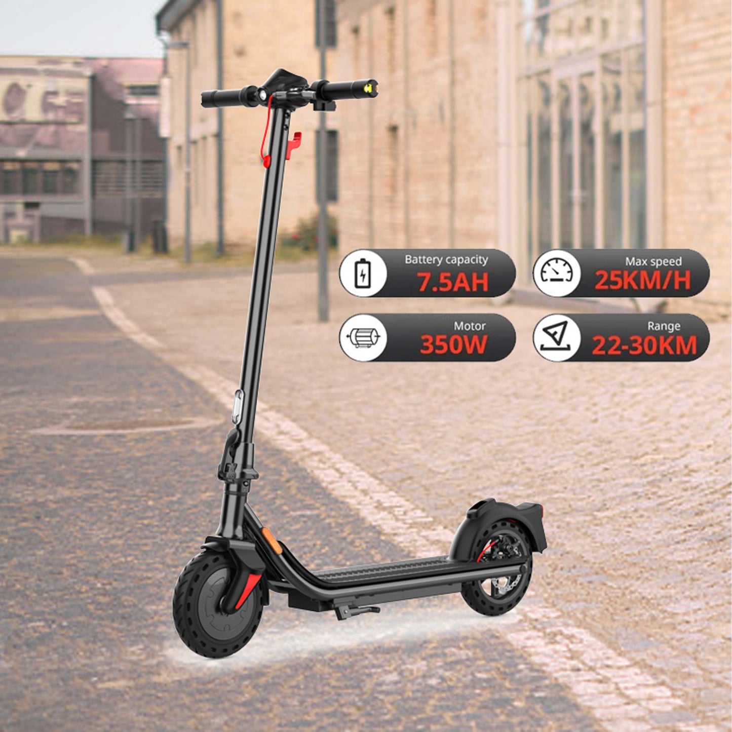 Electric Scooter 36V 7.5AH 350W