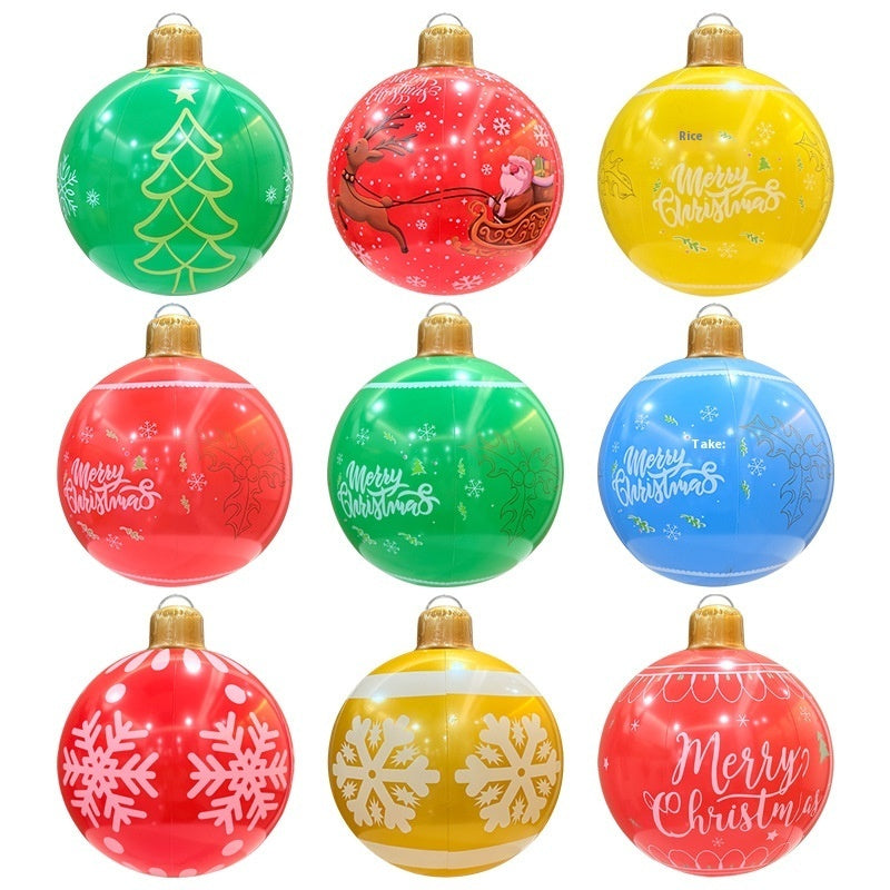 Inflatable Christmas Ball for Christmas Decorations