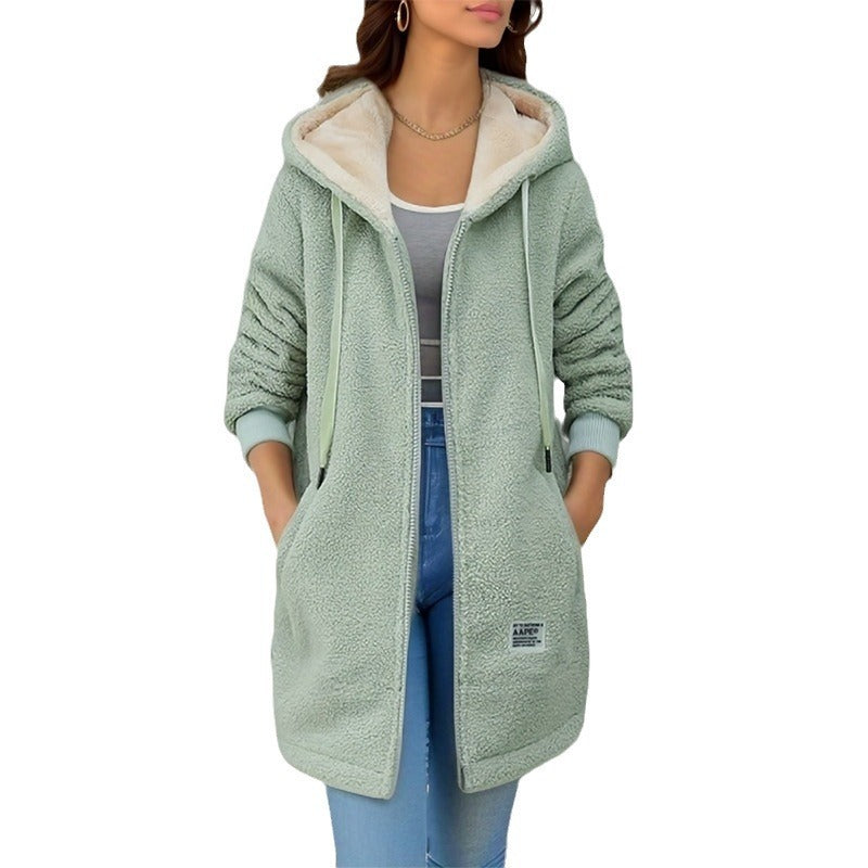 Hooded Jacket Winter Fleece