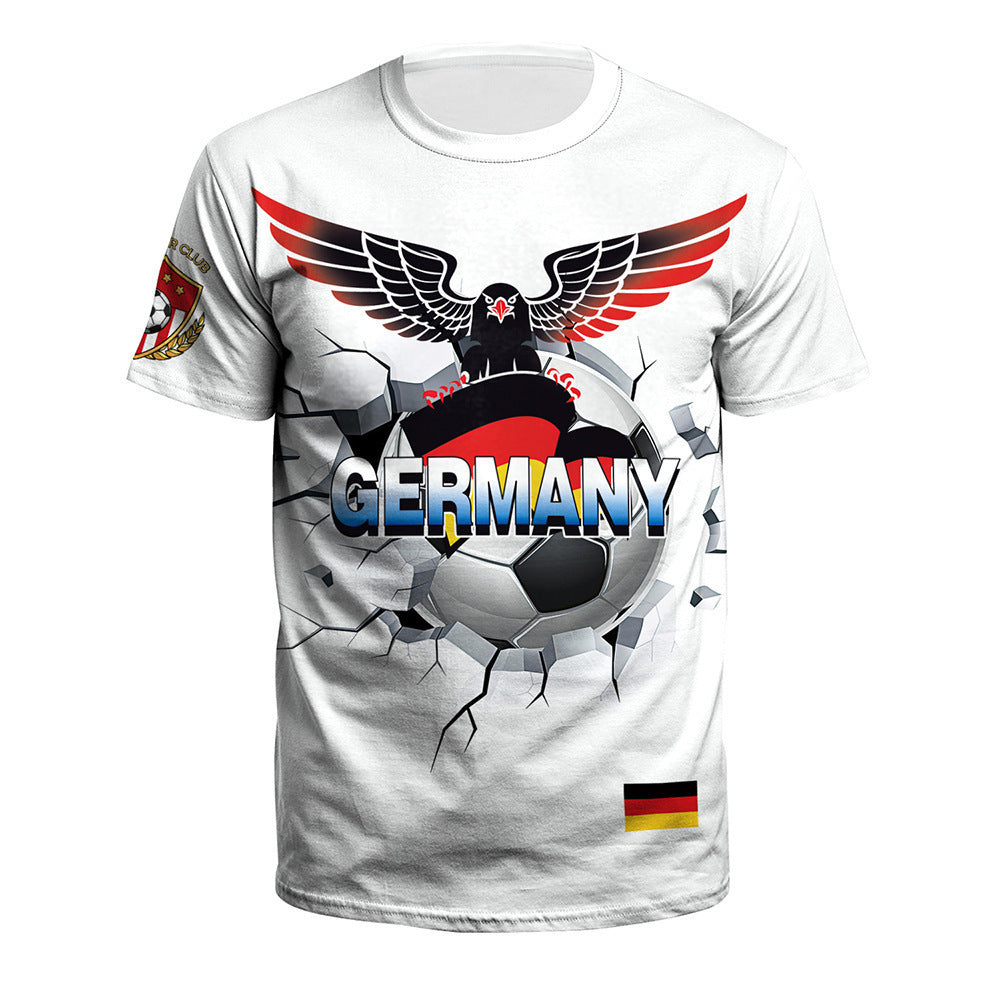 Soccer 3D Printed Short Sleeve