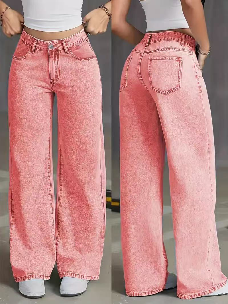 Stylish Straight Jeans Women