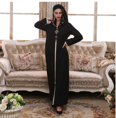 Beaded Eastern Robe Dress
