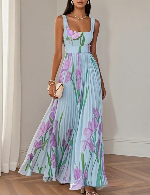 Floral Print Summer Dress