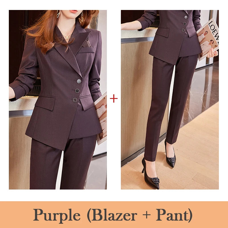 2 Piece Suit Women Blazer