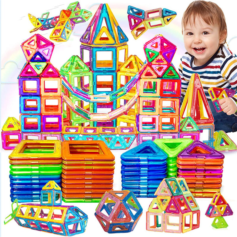 Magnetic building blocks DIY toy set for kids