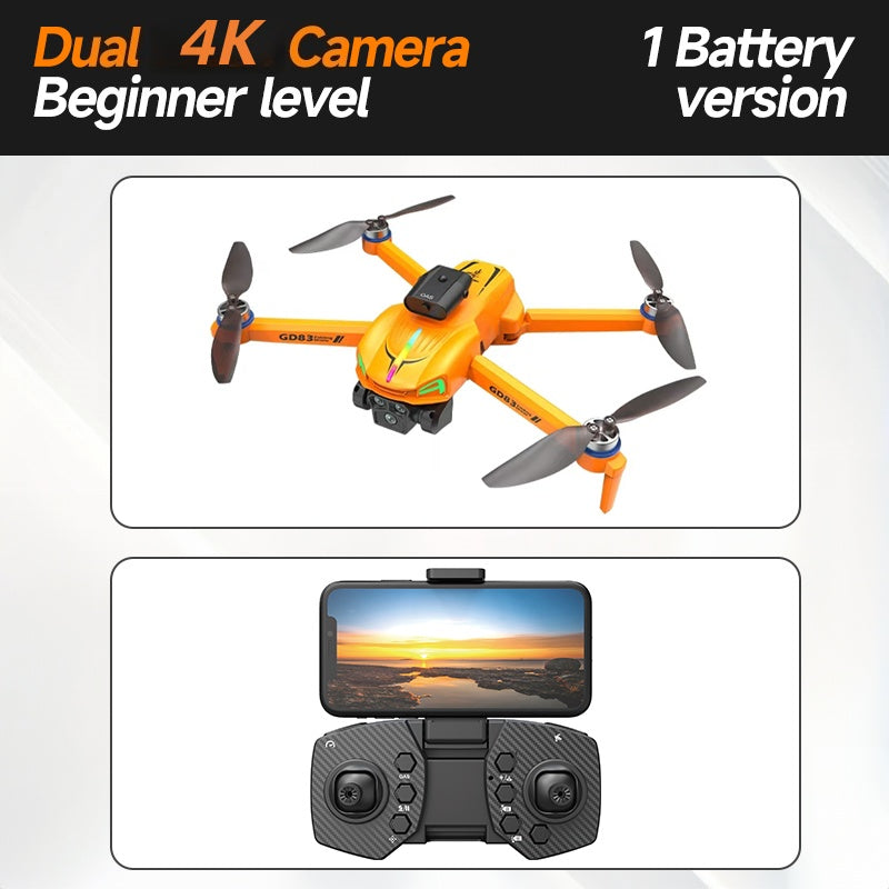 GD83 Foldable RC Drone packaging and accessories