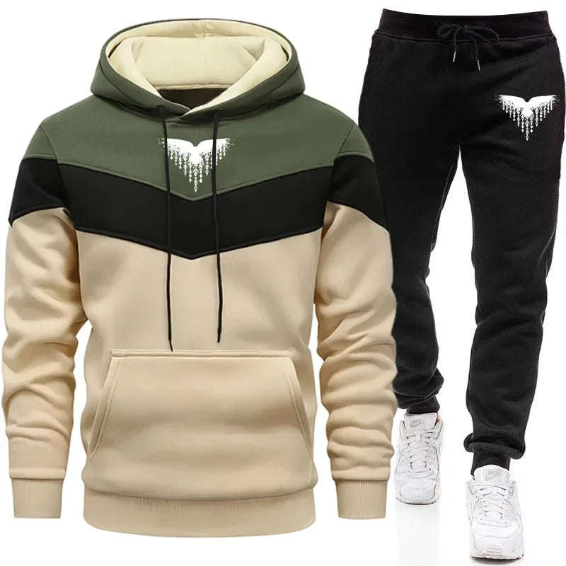 Men's sportswear, hoodie + sweatpants