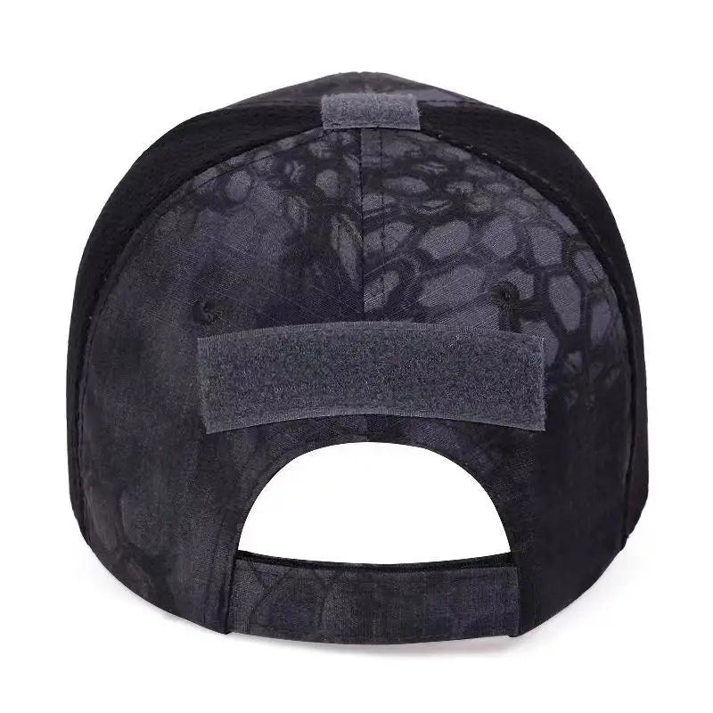 2024 Men's and Women's Universal Baseball Hat Breathable Sun Protection Camo Hat Outdoor Mountaineering Sunshade Hat Adult Hat