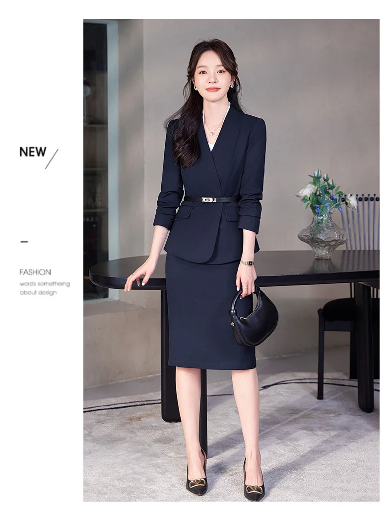 Skirt Suits Blazer Sets