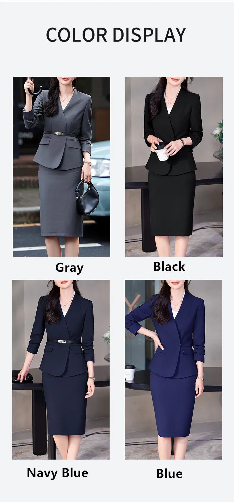 Skirt Suits Blazer Sets