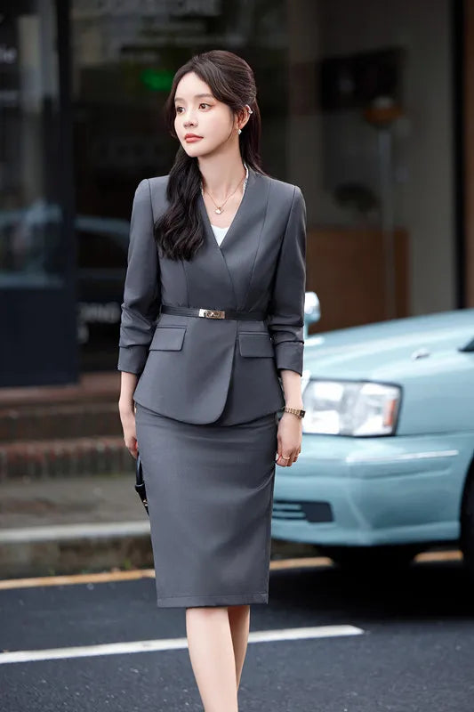 Skirt Suits Blazer Sets