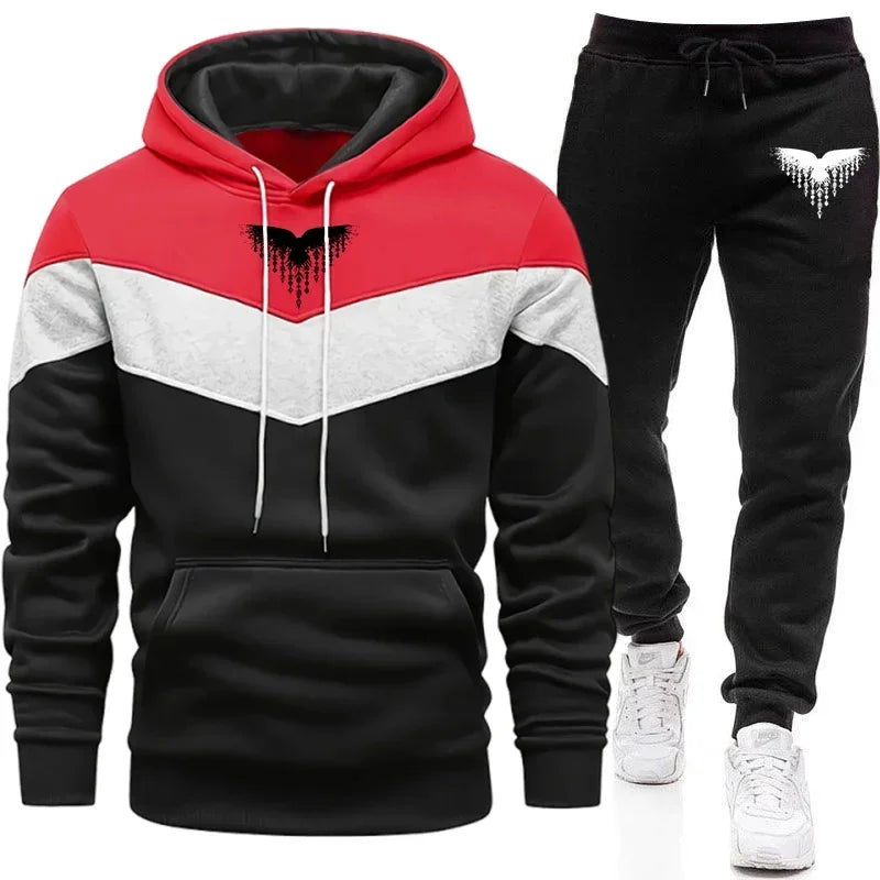 Men's sportswear, hoodie + sweatpants