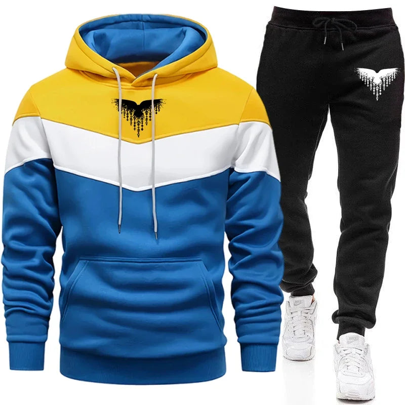 Men's sportswear, hoodie + sweatpants