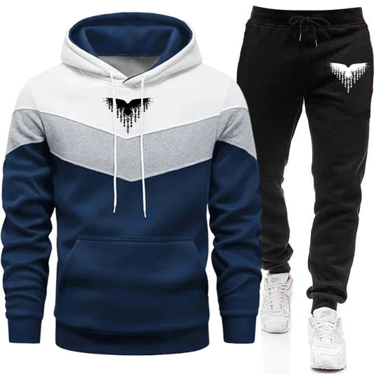 Men's sportswear, hoodie + sweatpants