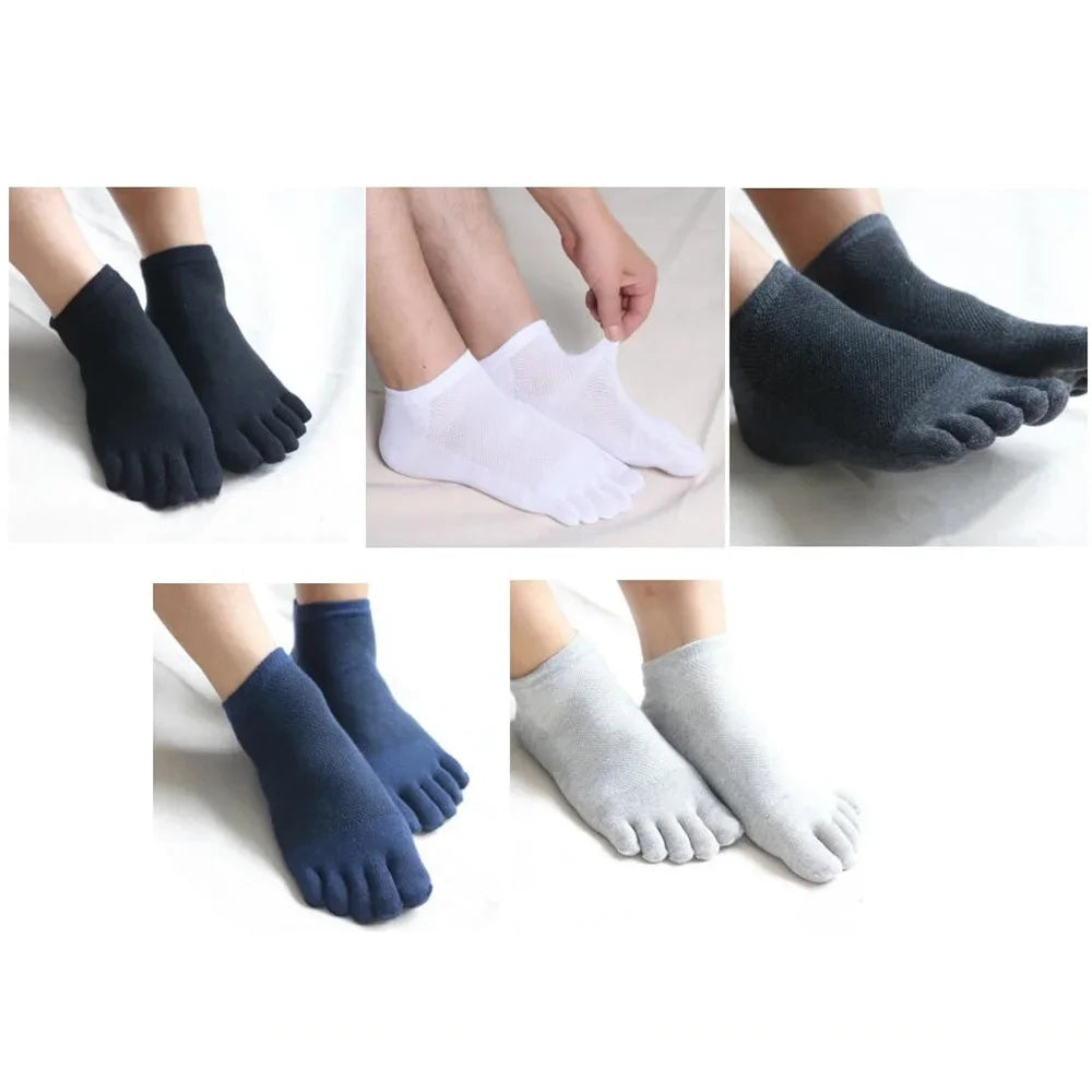 5 Pairs - Five Fingers Socks Men