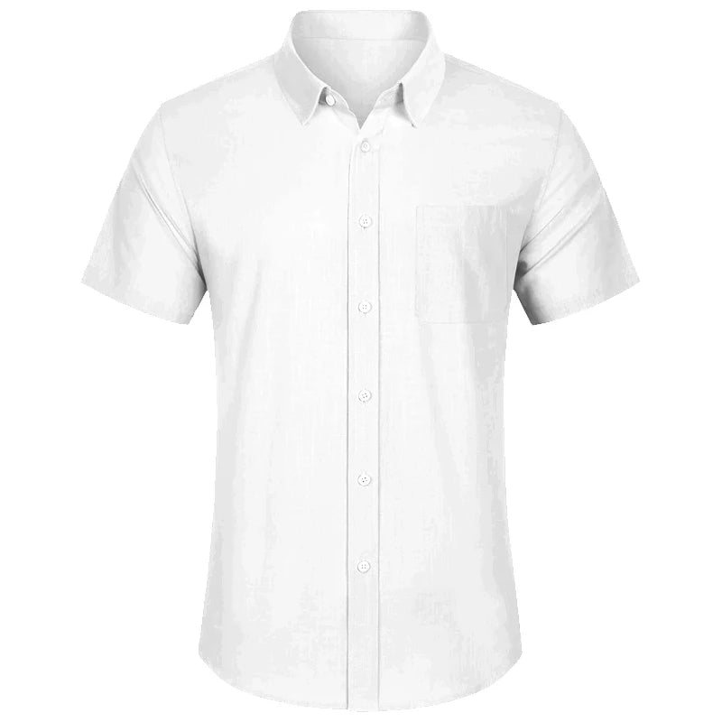 Men's Short Sleeve Cotton Shirts