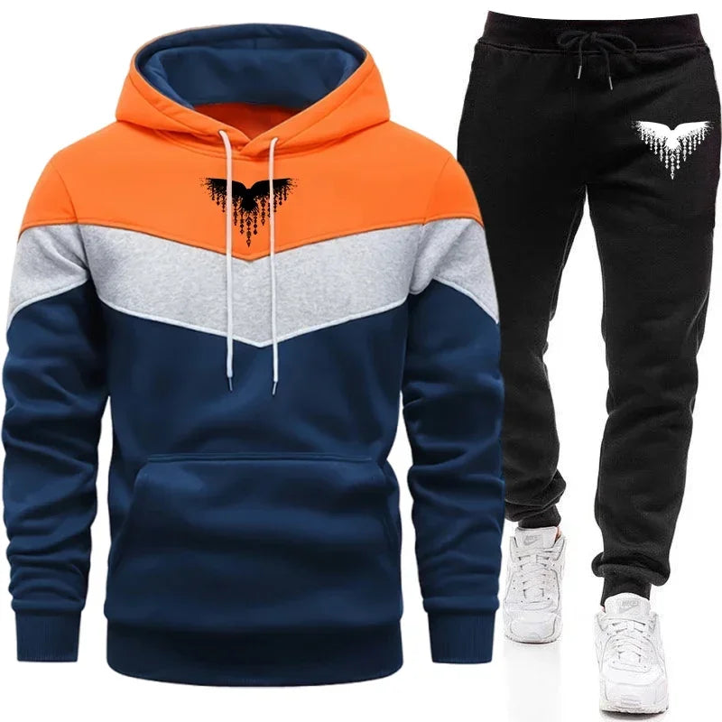 Men's sportswear, hoodie + sweatpants