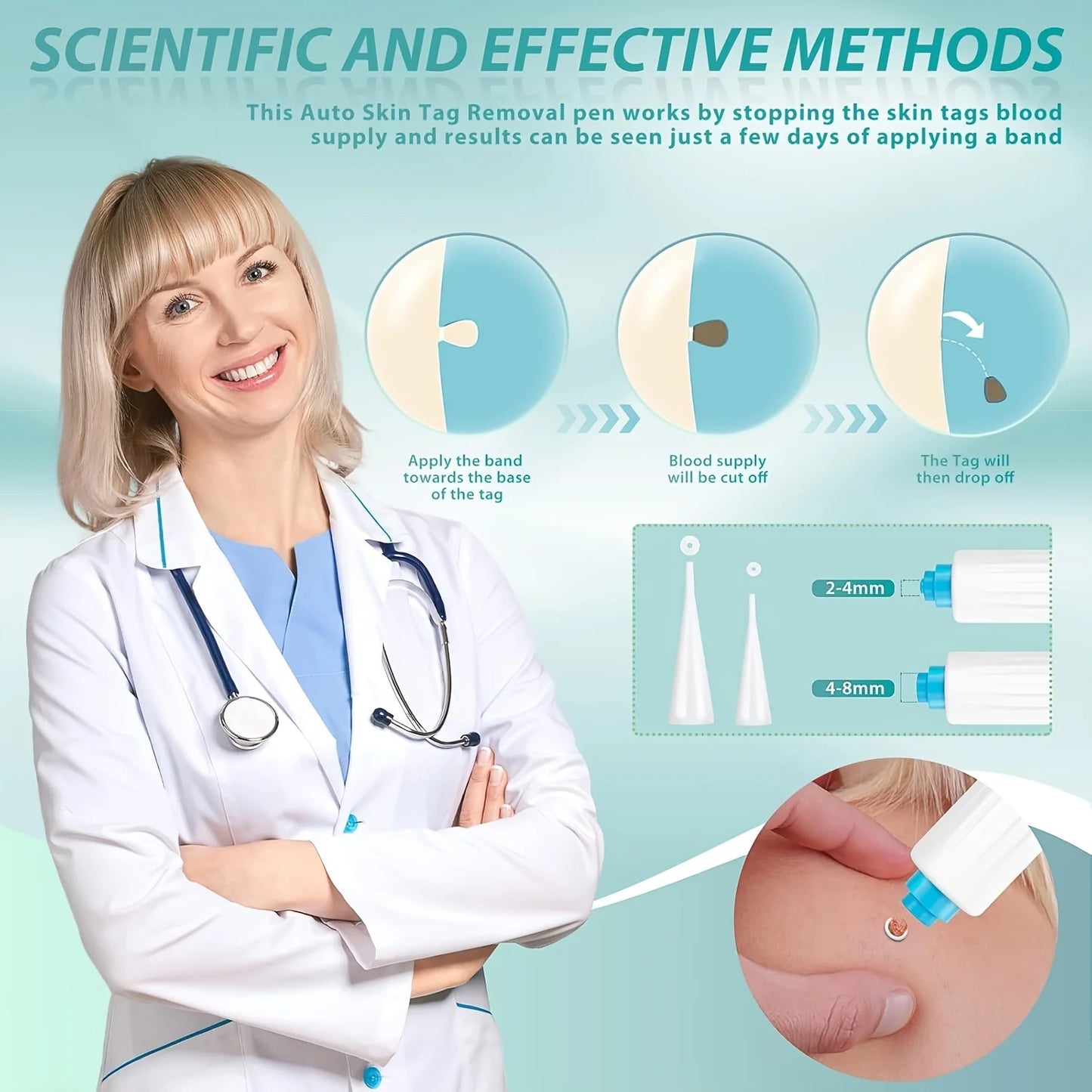 1/2/4 Pcs Removal Kit for Skin Care, One Hand User Friendly Design, Safe and Effective for Home Use