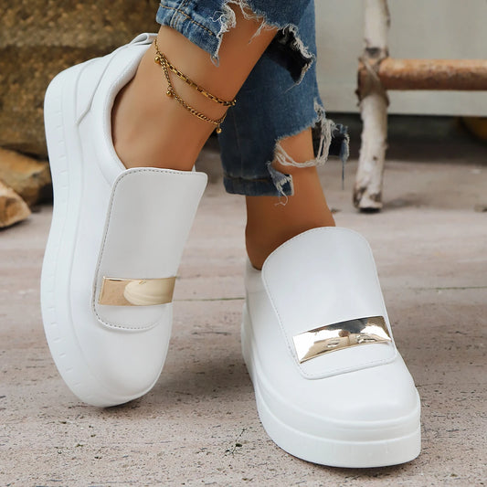 Toe Thick Soled Casual Shoes for Women