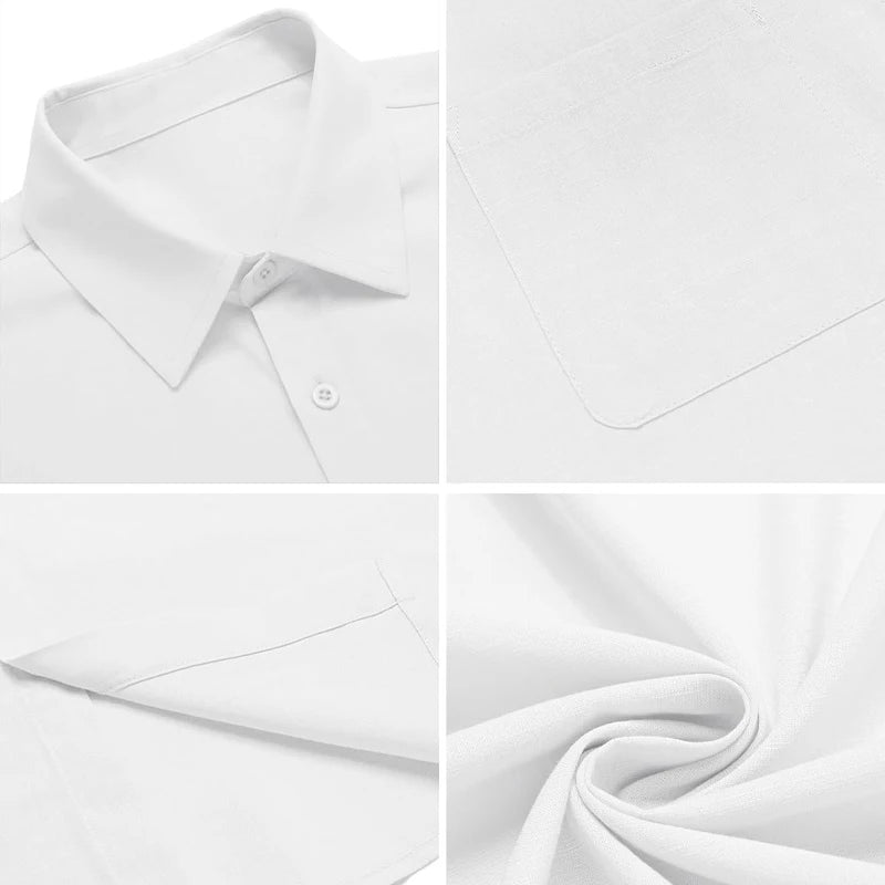Men's Short Sleeve Cotton Shirts