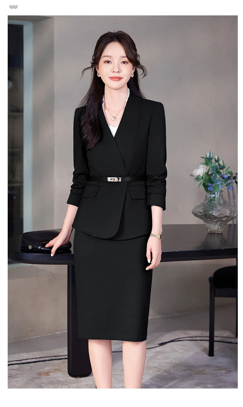 Skirt Suits Blazer Sets
