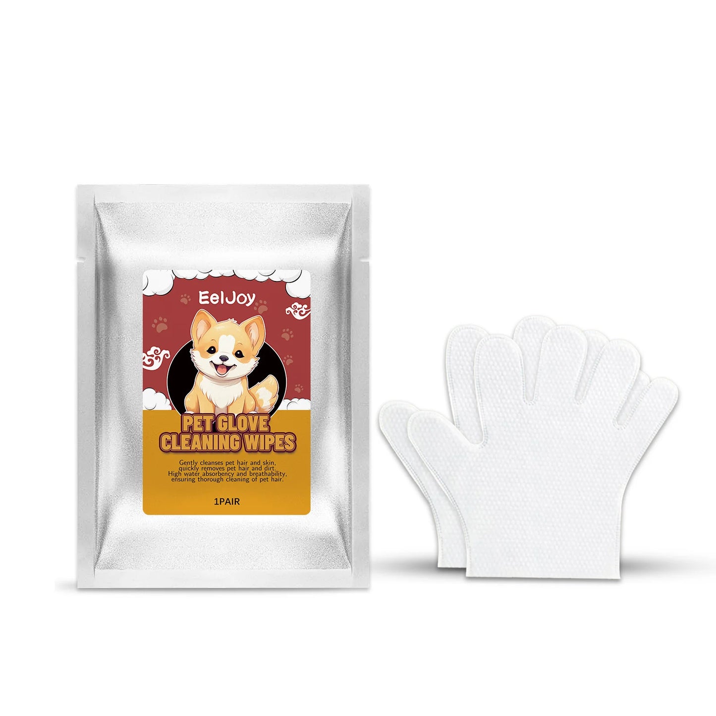 Pet Gloves Cleaning Wipes