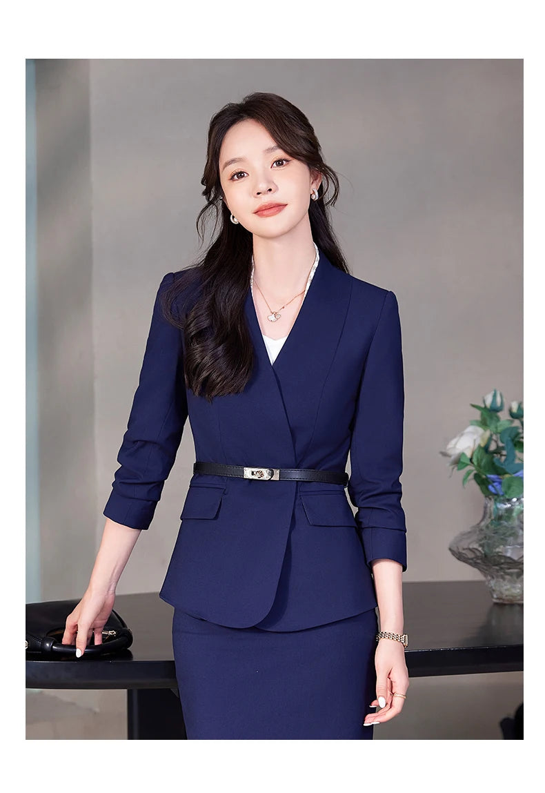 Skirt Suits Blazer Sets