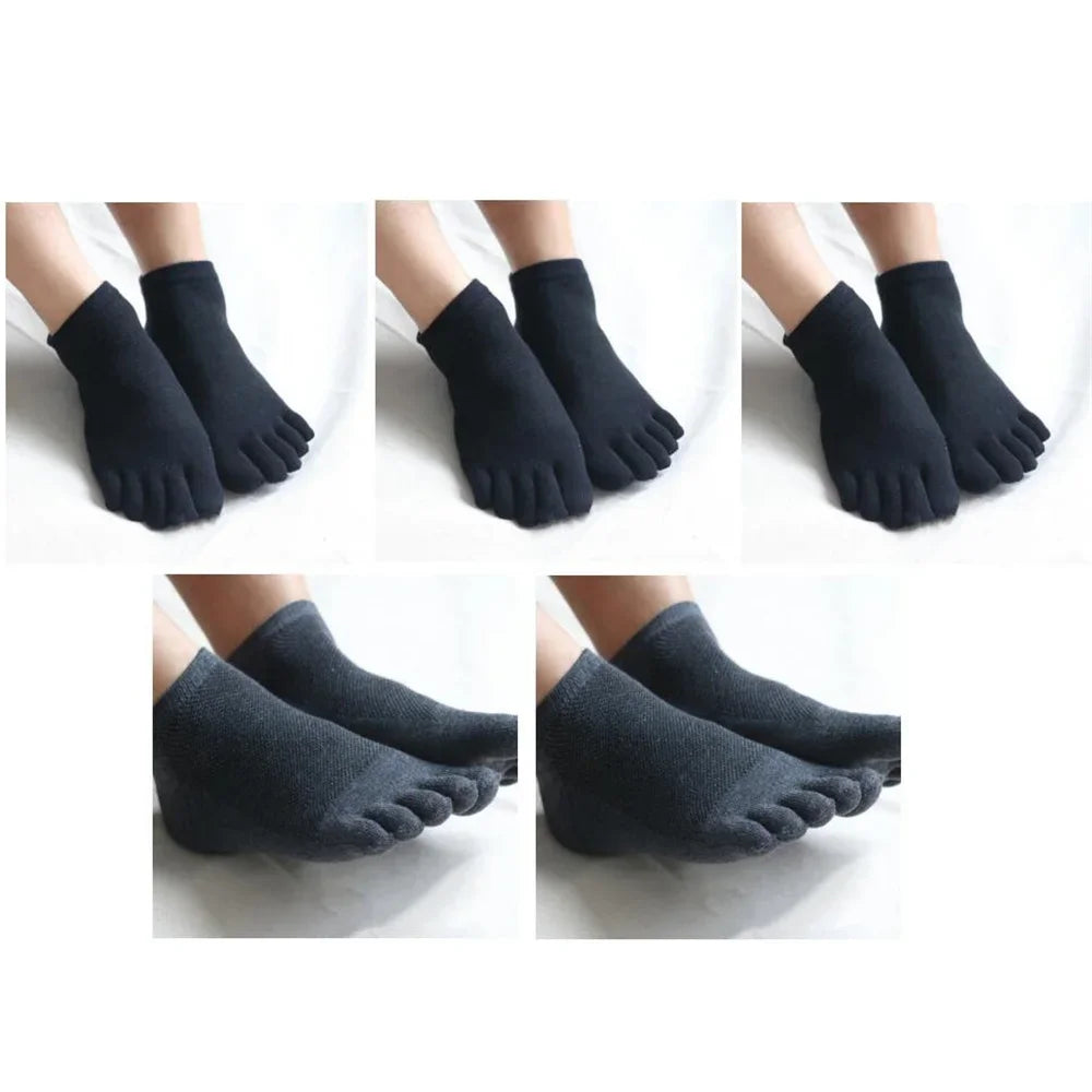 5 Pairs - Five Fingers Socks Men